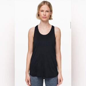 Lululemon, Essential Tank *Pleated Black, Sz: 8